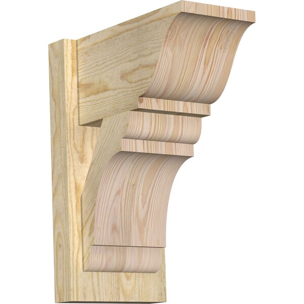 Ekena Millwork Olympic Traditional Rough Sawn Outlooker, Douglas Fir, 8"W x 14"D x 18"H OUT08X14X18OLY01RDF - main